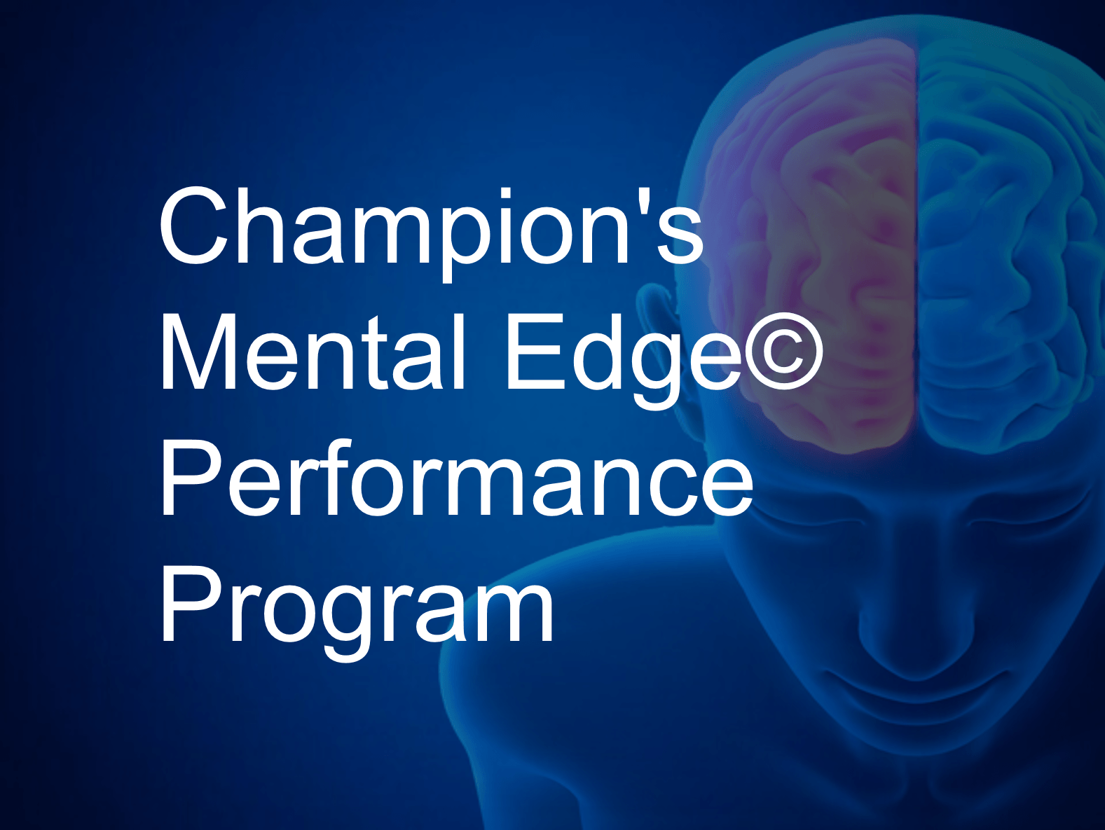 Champion's Mental Edge