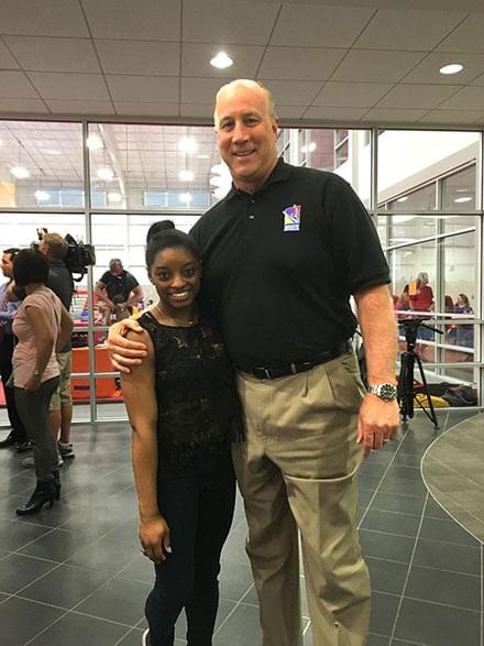 Olympic and World Champion Simone Biles