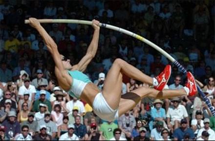 Olympic Pole Vaulter Erica Fraley